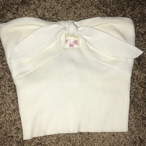 sweater tube top